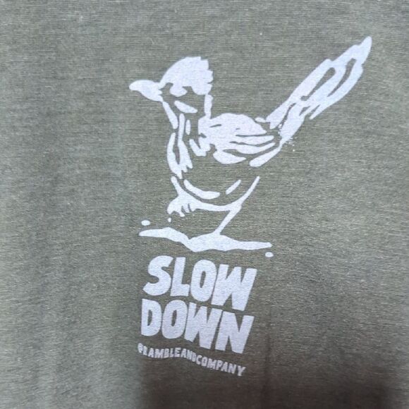 NWT Ramble And Company Take It Easy Relaxed Fit Teal T-Shirt - Picture 2 of 5